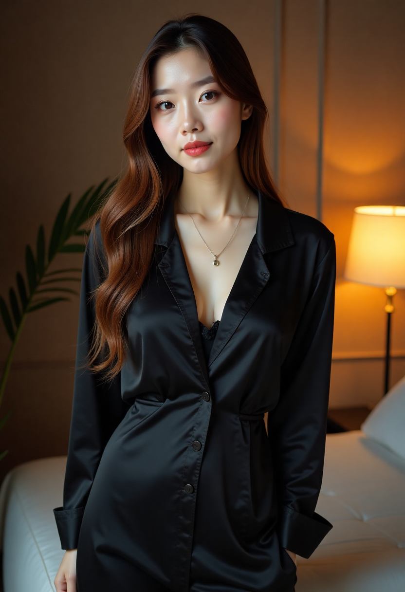 她